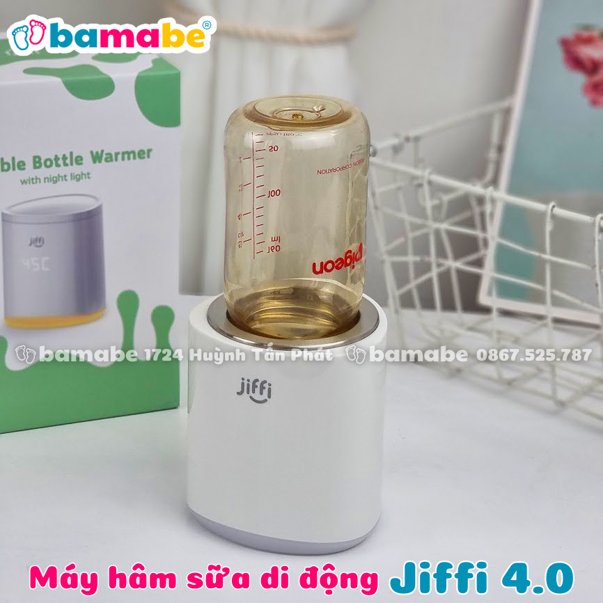 Máy hâm sữa di dộng Jiffi 4.0