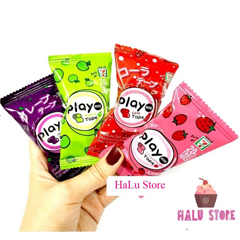 [HCM][HOT] Kẹo Cuộn Play Dạng Gói Vị Cola - Thái Lan