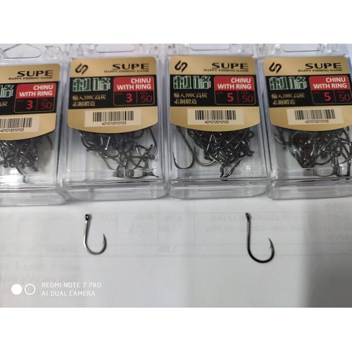 Lưỡi Câu Cá Chinu Supe Từ Số 1 Tới Số 10