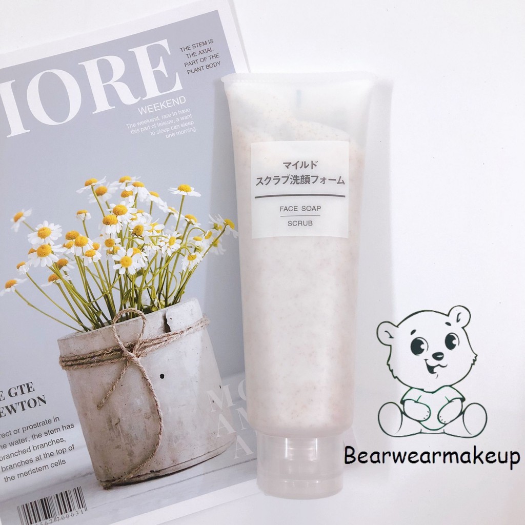 SỮA RỬA MẶT MUJI NHẬT BẢN DỊU NHẸ
