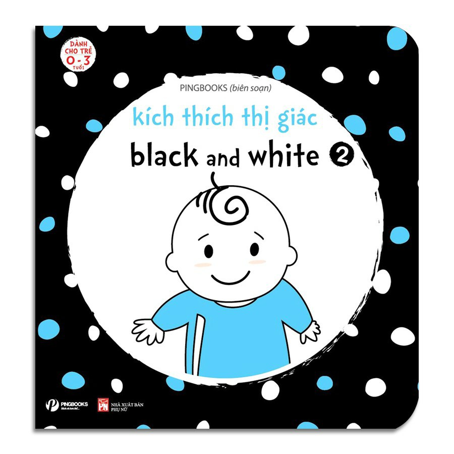 Sách Kích thích thị giác - Black and white ( Combo 3 cuốn )