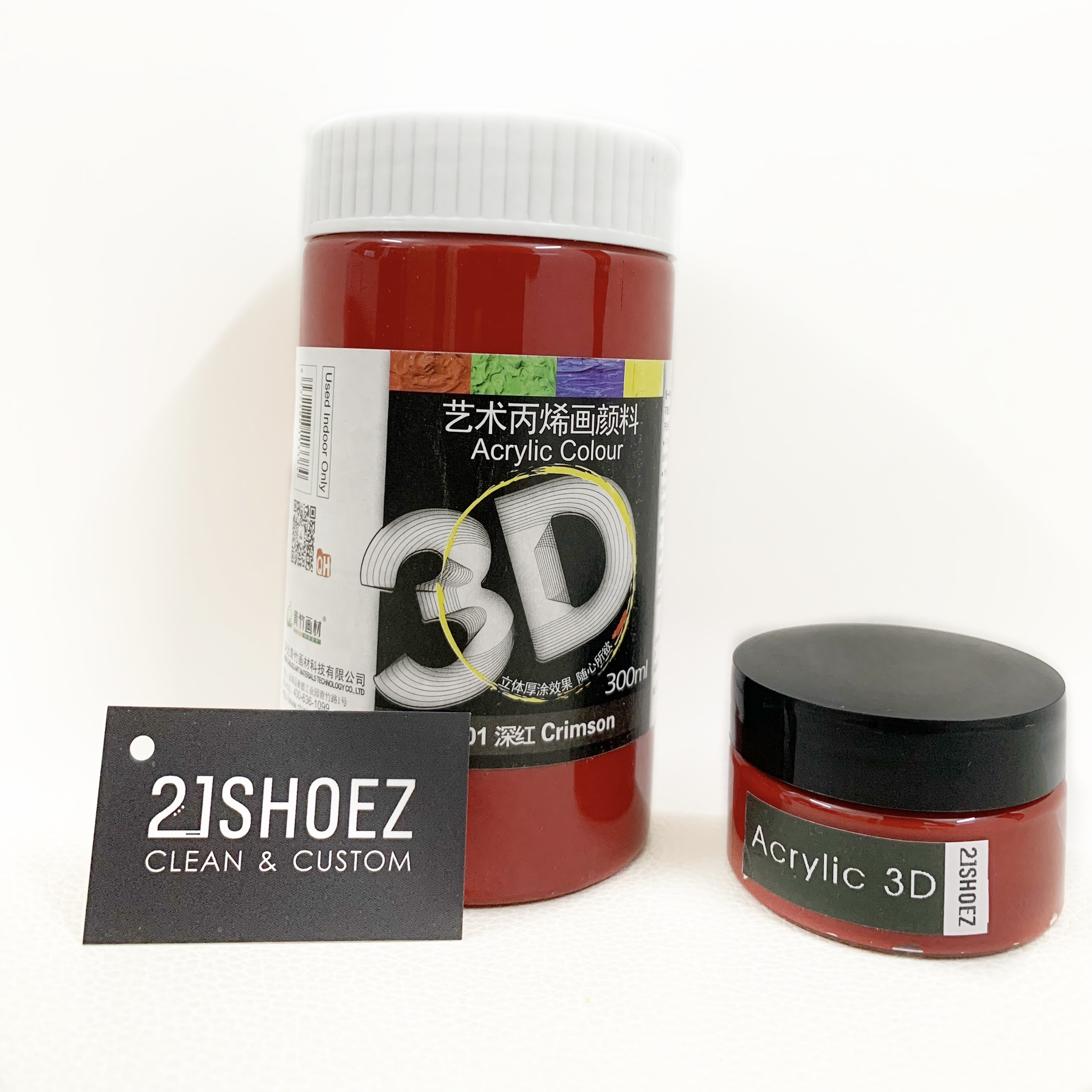 Màu Acrylic 3D-5D Custom Giày Lọ 30ml ( Bảng Màu 2 )