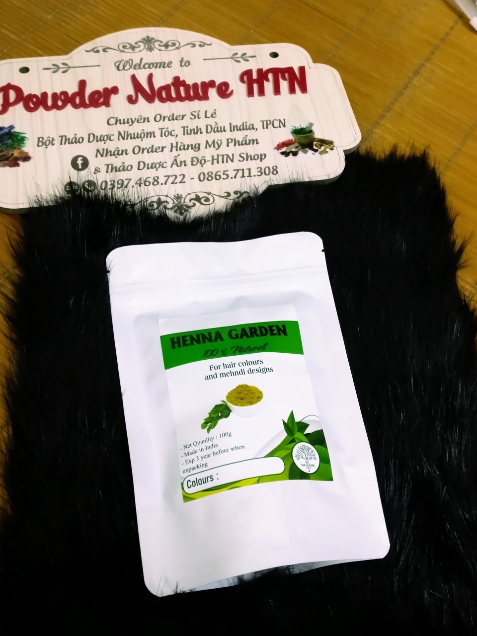 Henna powder hair dye recovery, hair pure silver 400g