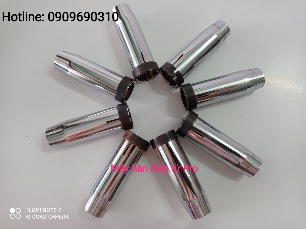 [HCM]Chụp khí 24KD dùng súng hàn Mig (5 cái)
