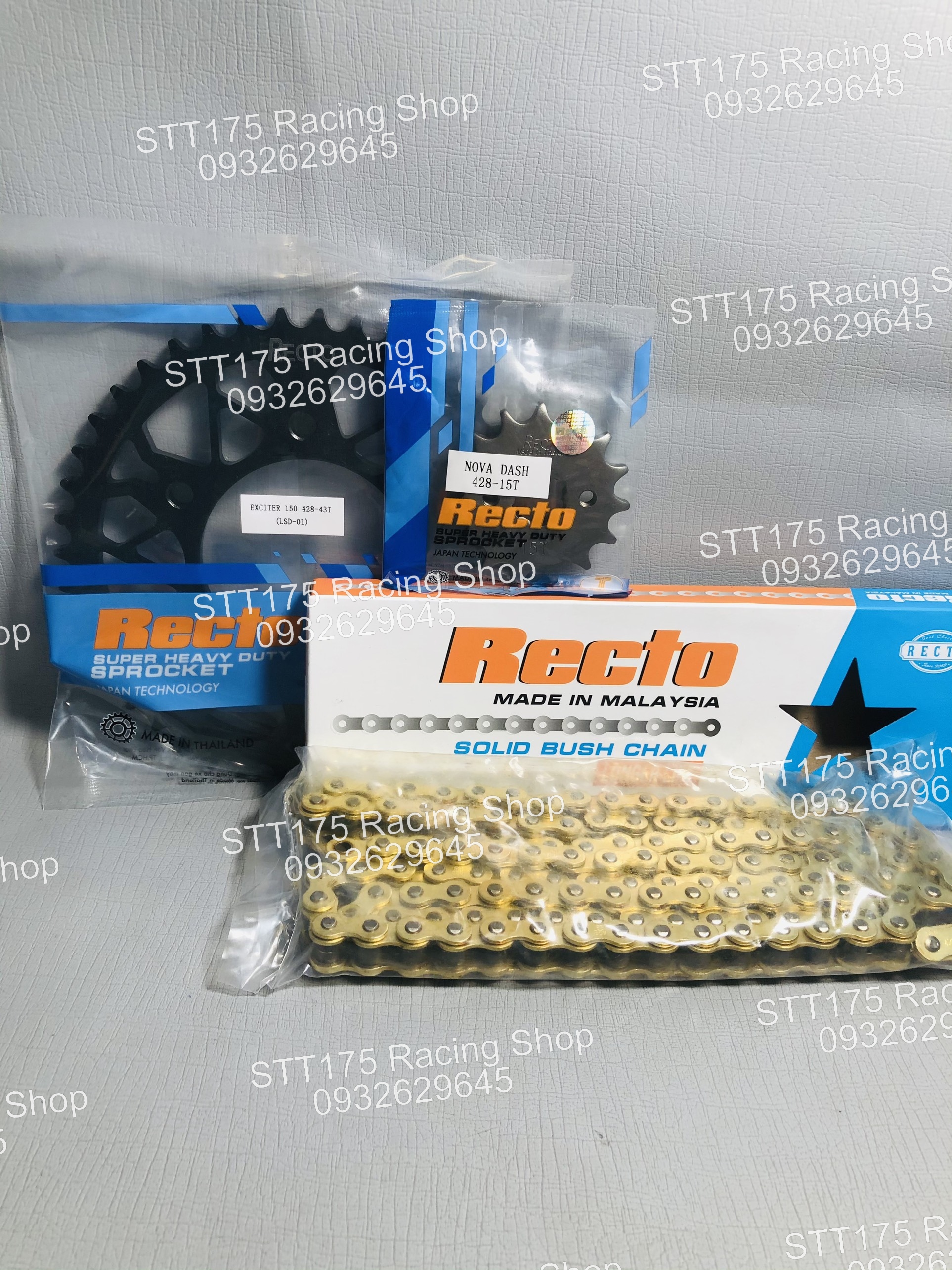 Nhông Sên Dĩa RECTO  Exciter 150 ( 14-43 )