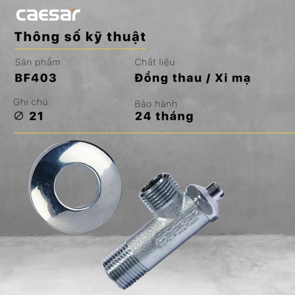 Van khóa 1 chiều, 2 chiều bồn cầu, vòi xịt  BF403 - BF427 CAESAR