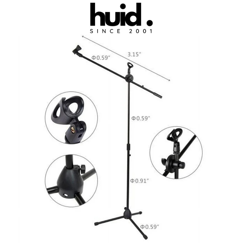 Chân đế micro đứng Boom Mic Stand