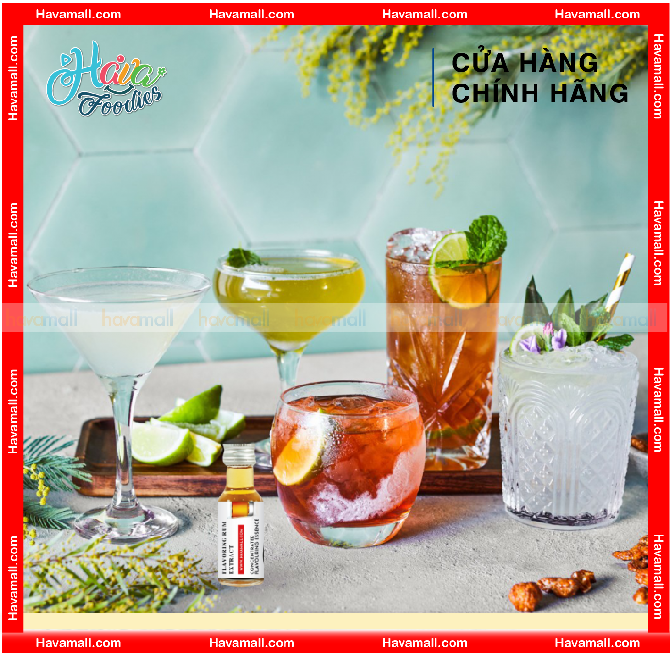 Tinh Chất Rư.ợ.u Rum Havafood 28ml – Flavoring Rum Extract