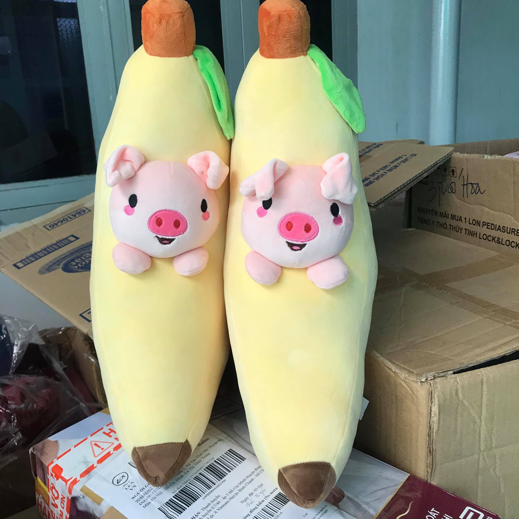 Gấu Bông Hình Trái Chuối Dễ Thương