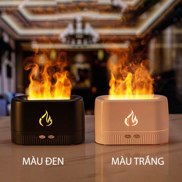 Máy xông tinh dầu hiệu ứng ngọn lửa rất đẹp