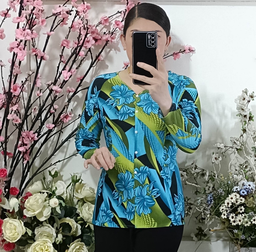 Áo Bà Ba Bông - Áo Lẻ (Không Quần)