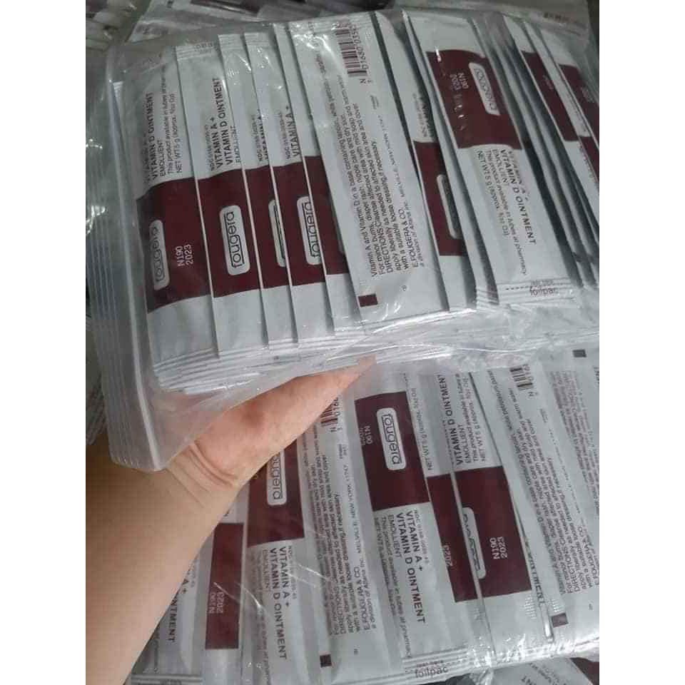 Dưỡng Vitamin AD Dùng Sau Xăm [Bịch 100 gói]