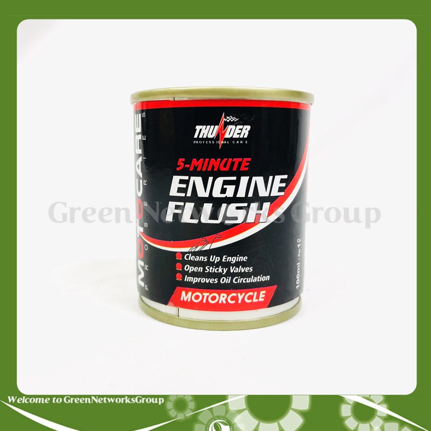 [HCM]Dung dịch súc rửa động cơ xe máy Thunder Engine Flush 100ml Greennetworks