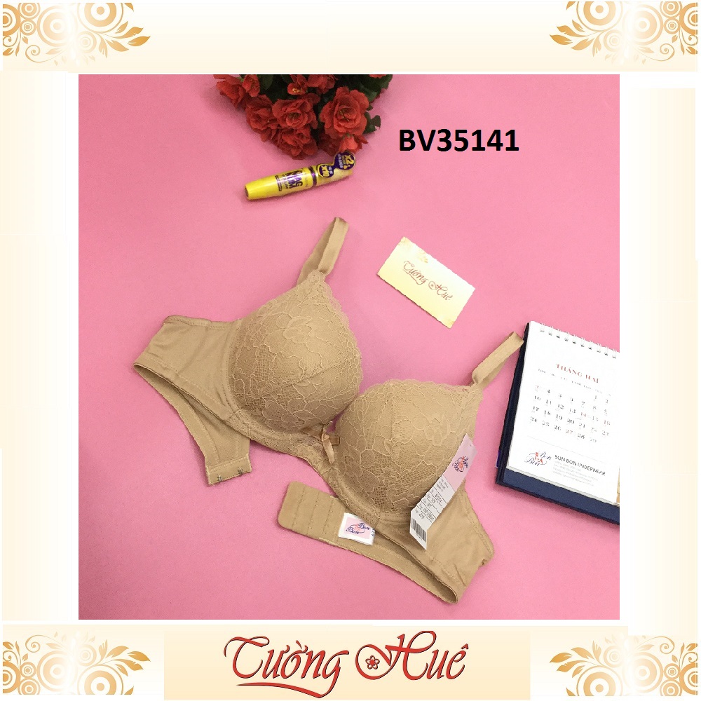 Áo lót nữ bon bon bv35141 ren lưng bảng to.