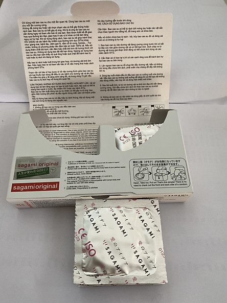 [1 cái] Bao cao su Sagami Xtreme Superthin Siêu mỏng