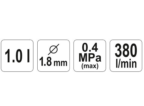 Bình phun sơn khí nén Yato YT-2346