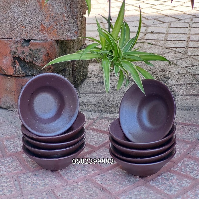 Chum sành bát tràng 1l cao cấp (Gốm sứ Bách Việt Bát Tràng)