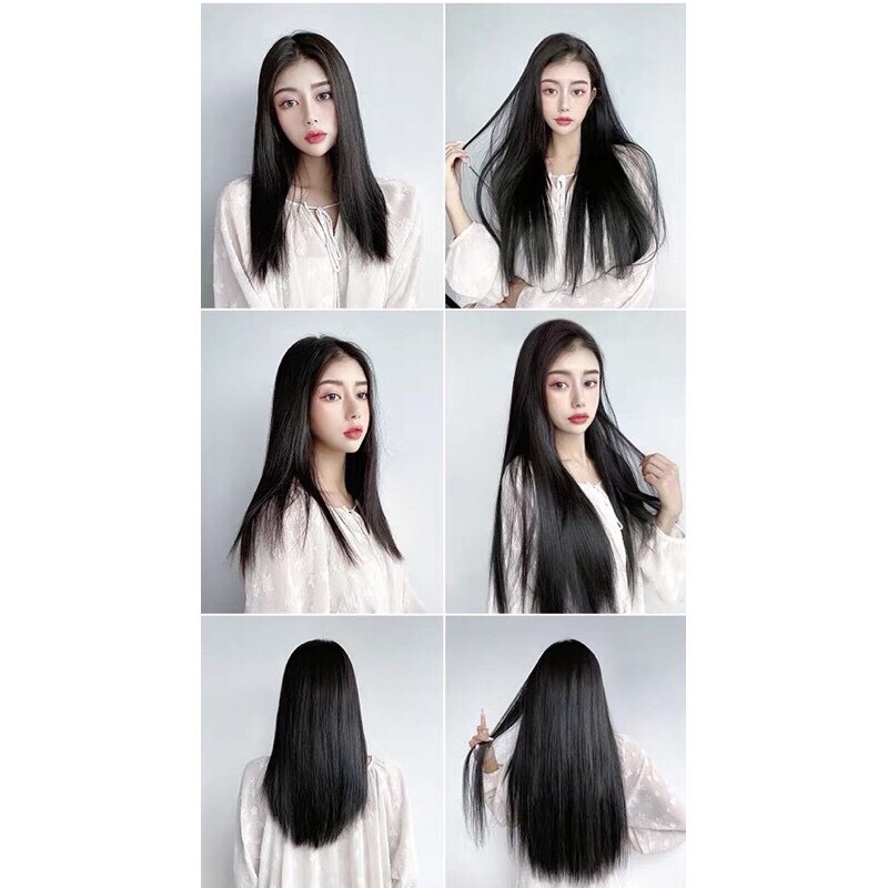 ❤️Tóc giả kẹp u thẳng ms025