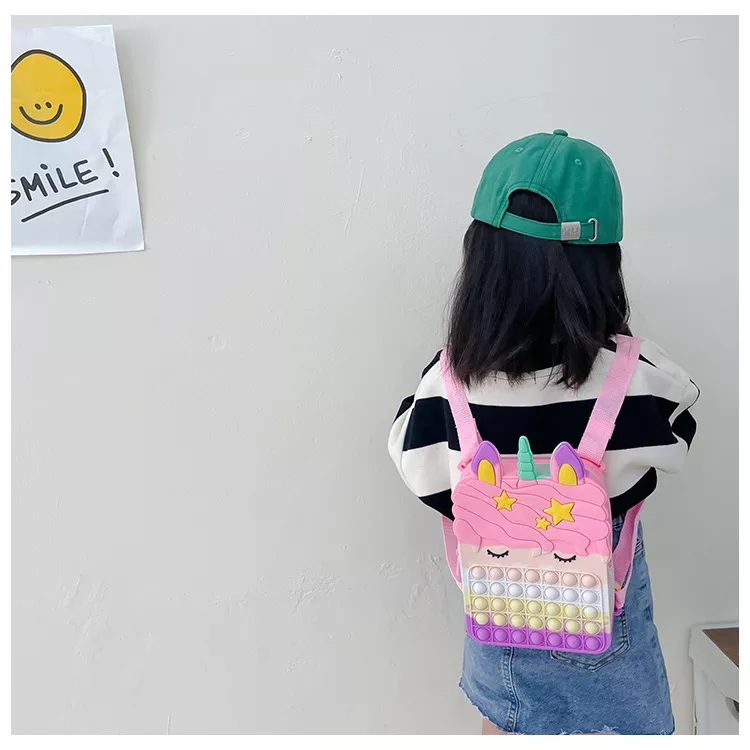 Balo POP IT PONY bằng silicon