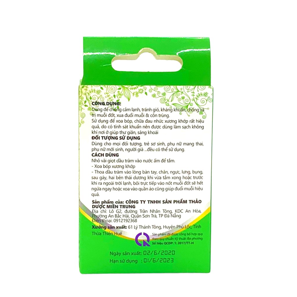 Tinh dầu tràm gió Baby cute . 10ml - 30ml