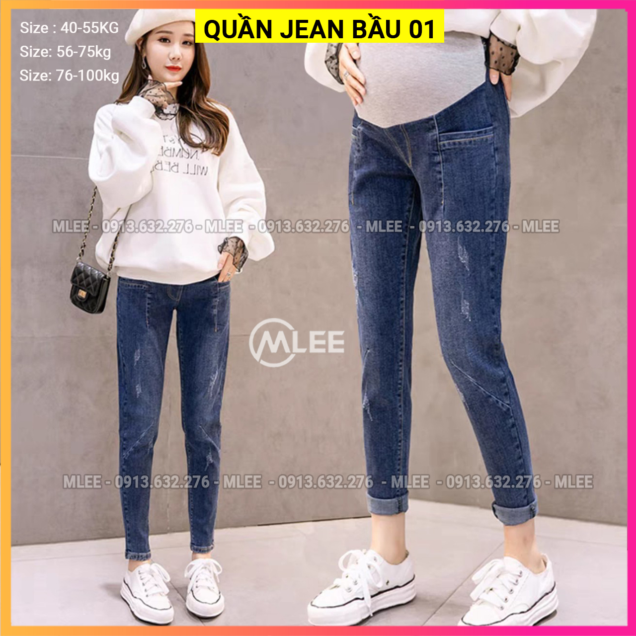 Quần baggy bò bầu thần thánh