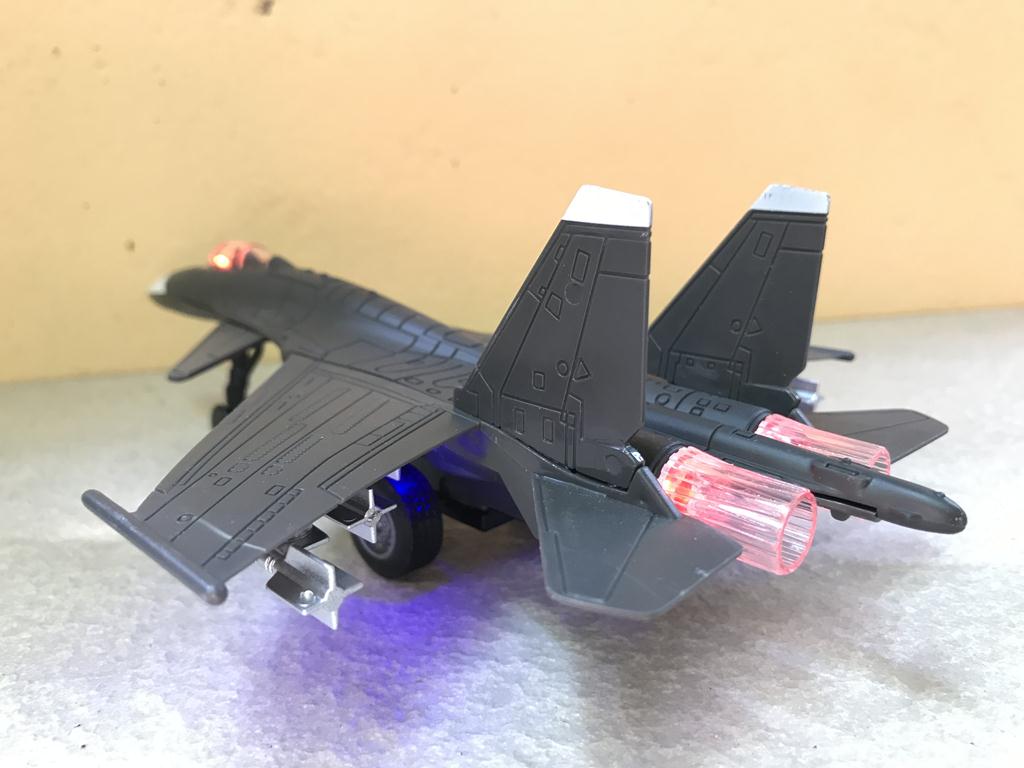 Mô hình Máy bay đồ chơi SU-57 kim loại &ABS