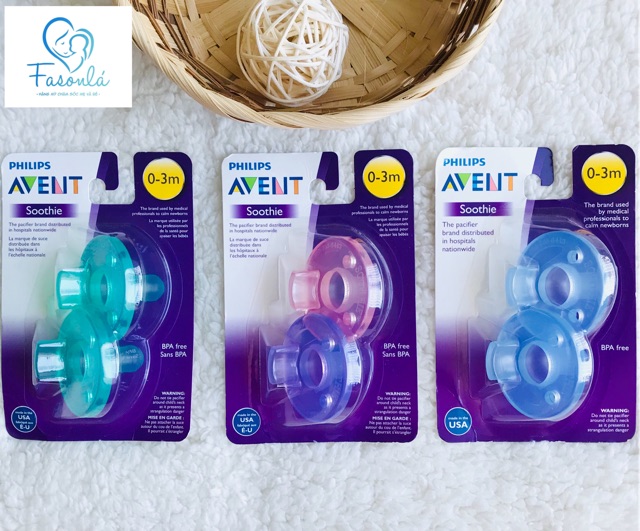 [HCM]Ty Giả Philips Avent Soothies 0-3M