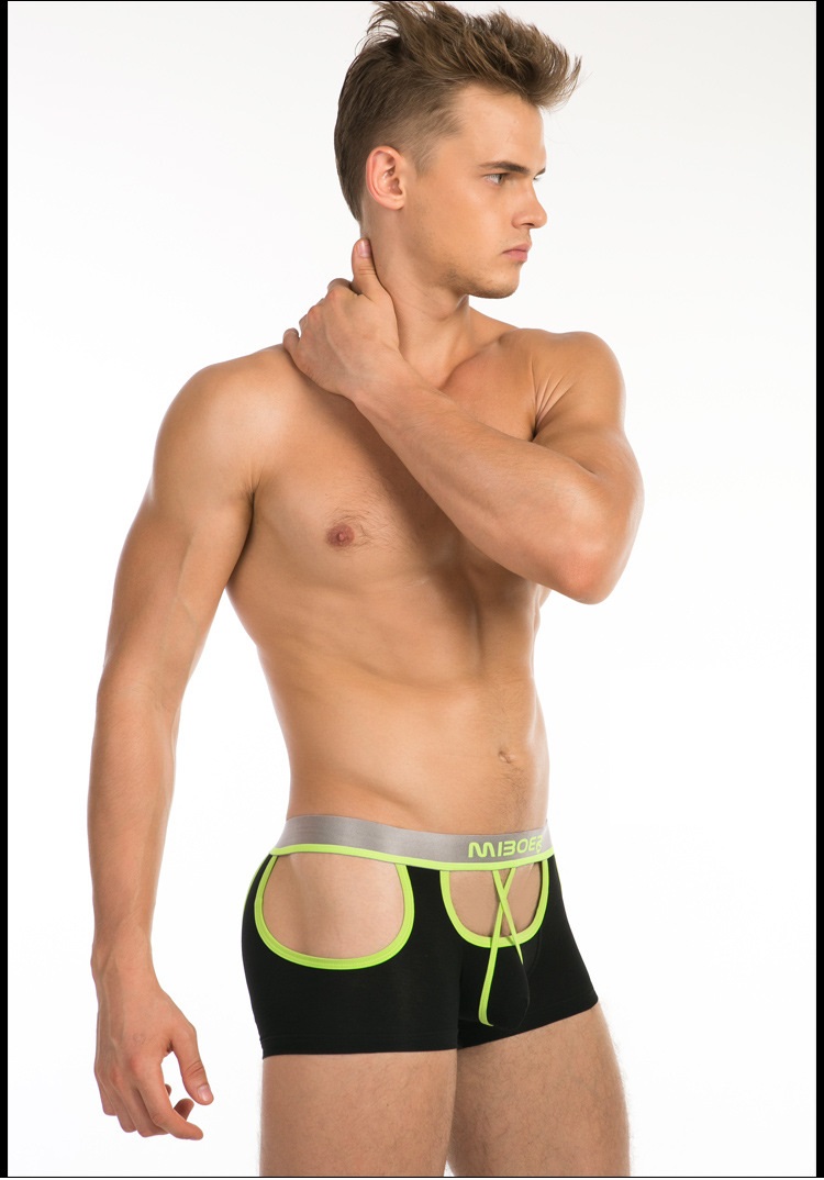 QUẦN LÓT NAM BOXER HỞ MÔNG