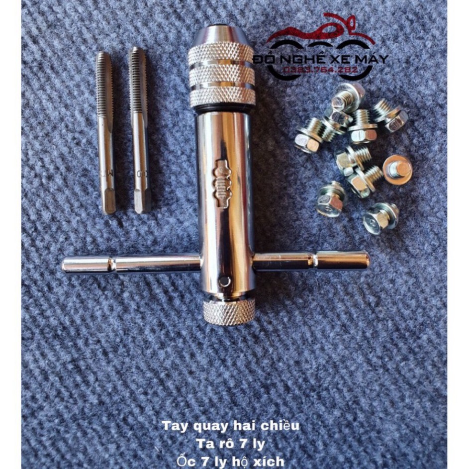 Bộ Ta-Rô 7 ly Ốc Hộp Xích