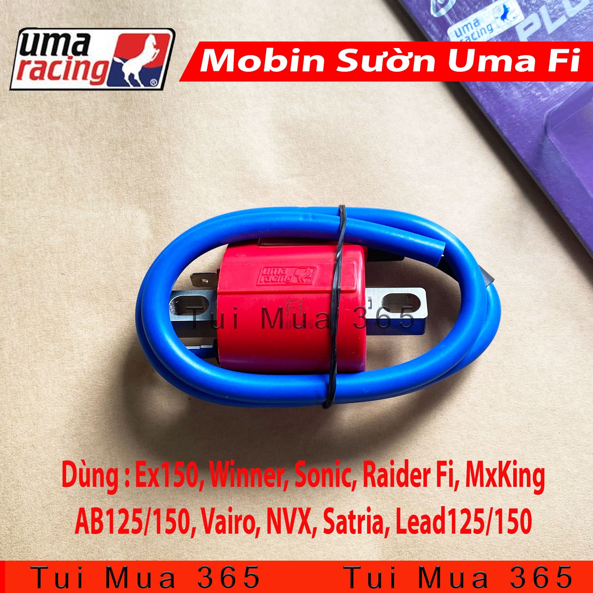[HCM]Mobin Sườn Uma Dùng Tất Cả Dòng Xe Fi ( Ex150 Mx King NVX Raider Fi SH )