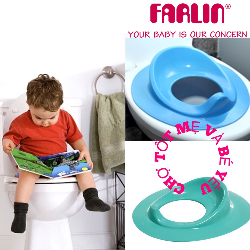Ghế lót bồn cầu, bệ lót thu nhỏ bồn cầu cho bé