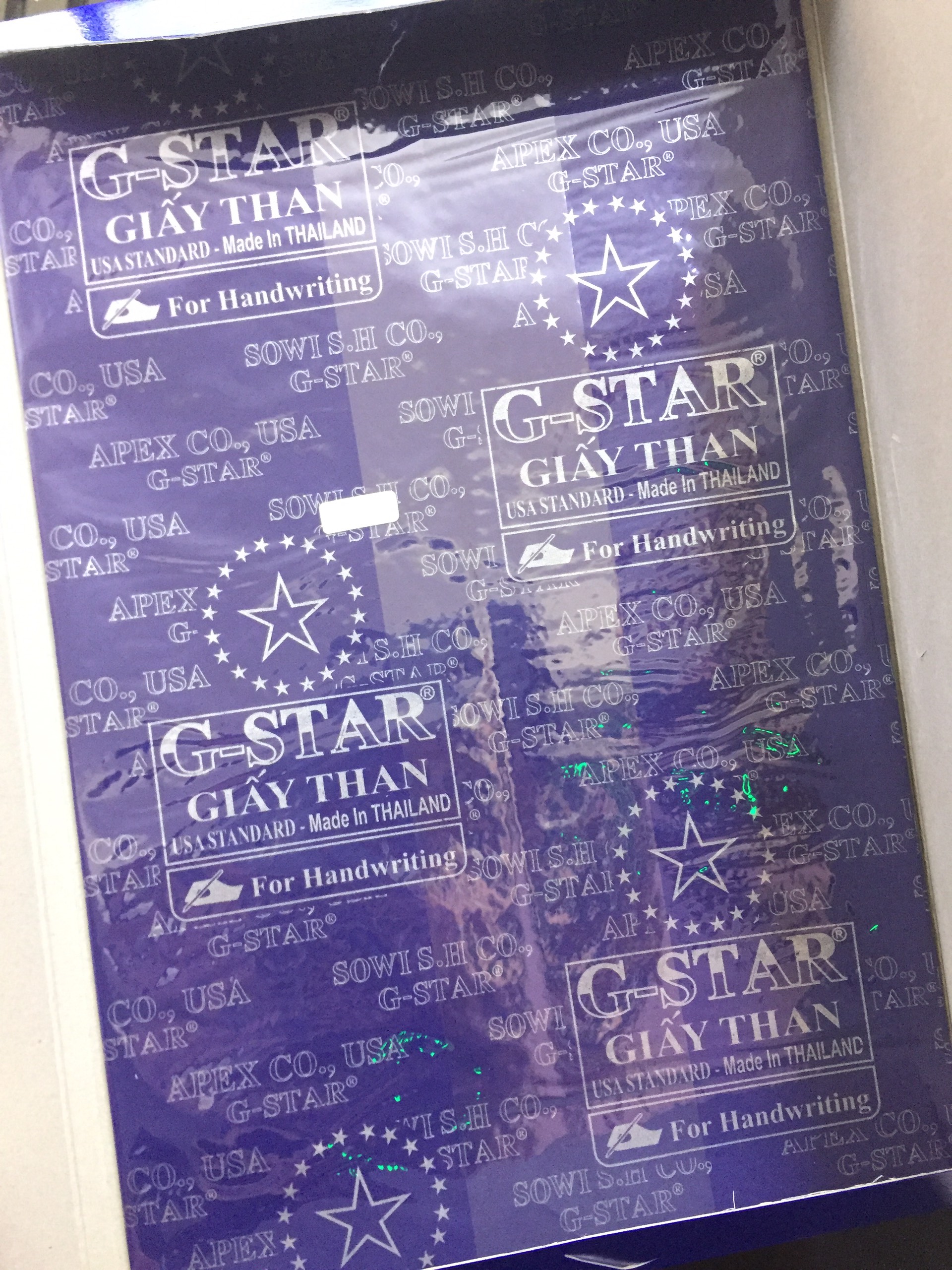 Giấy than G-Star Thái Lan - Xấp 100 tờ