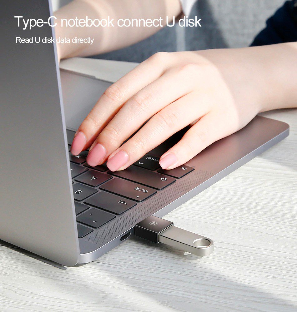 Đầu chuyển OTG USB Type C sang USB Baseus MKStore