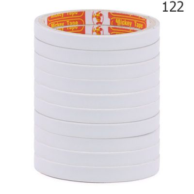 Combo 3 Băng dính trắng 2 mặt rộng 1cm
