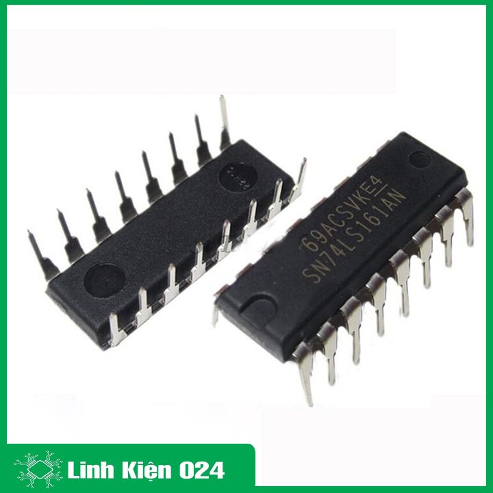 74LS161 DIP16 bộ đếm 4 bit đồng bộ