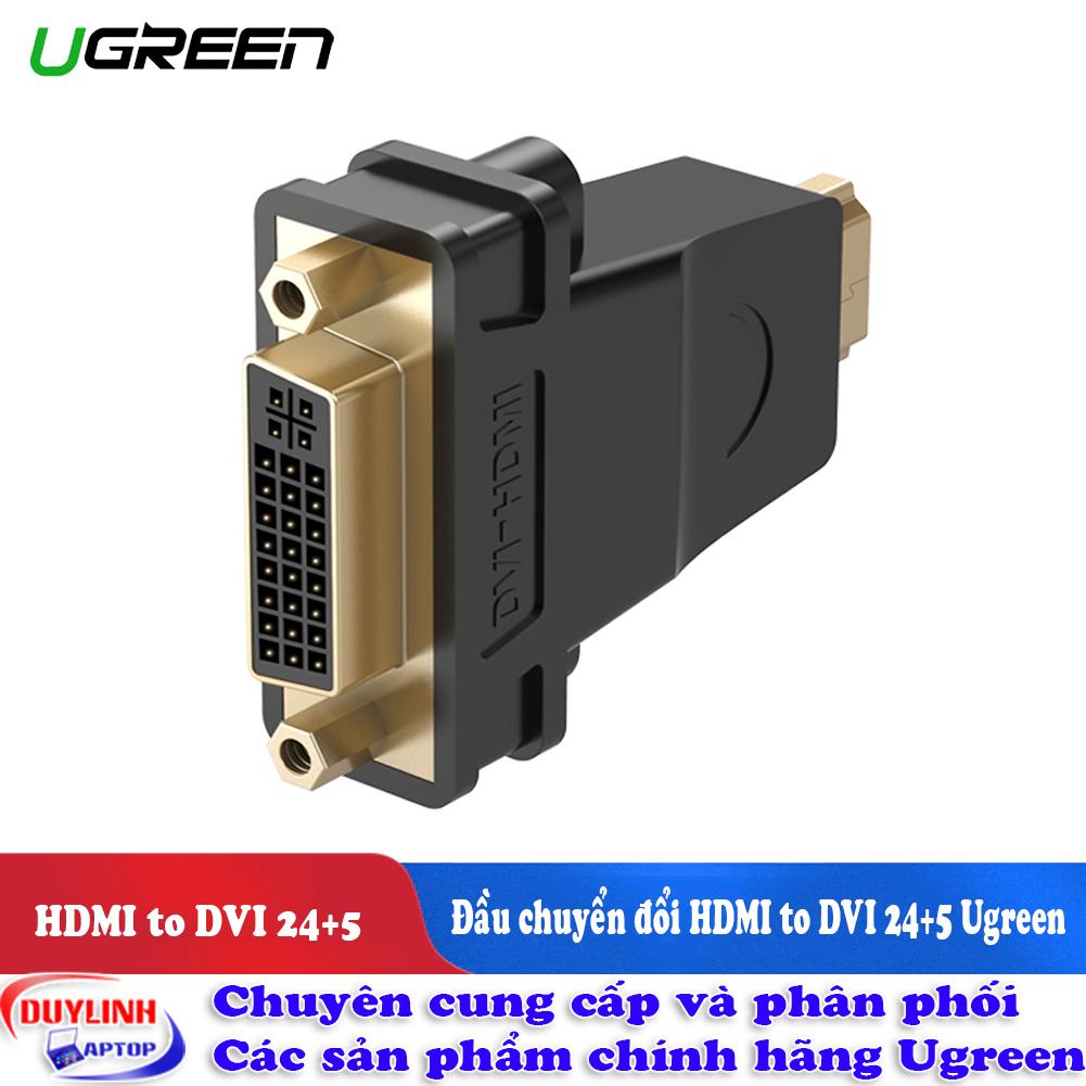 Đầu chuyển đổi HDMI to DVI 24+5 Ugreen