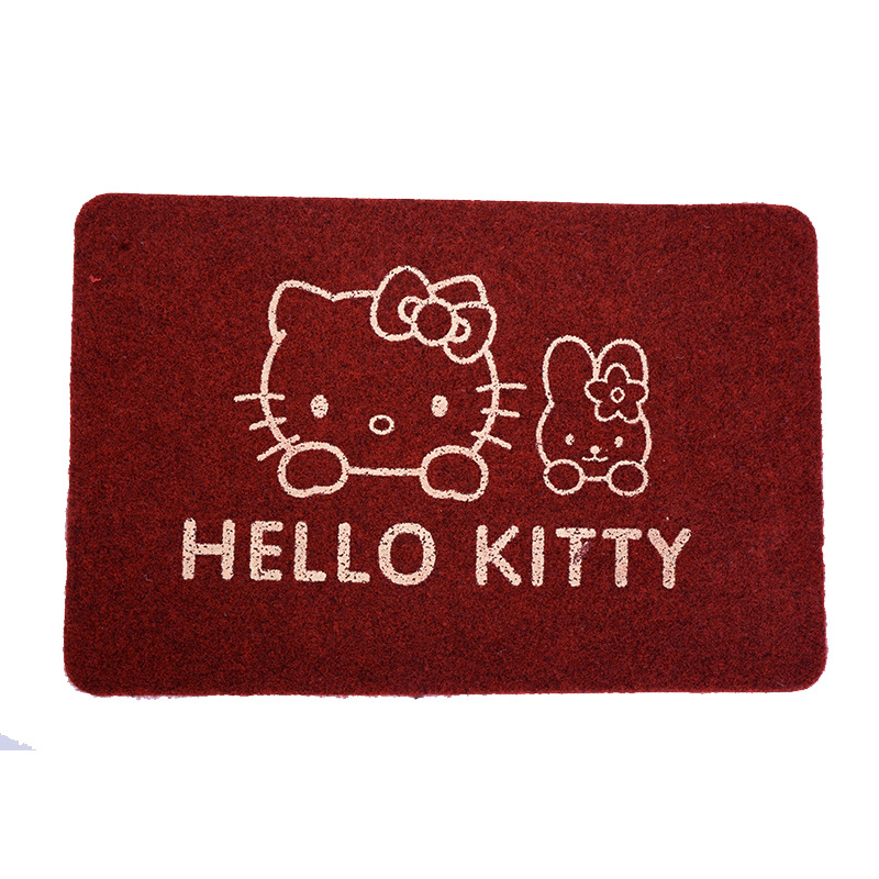 [Hoàn tiền 10%] Thảm Lau Chân hình mèo Hello Kitty