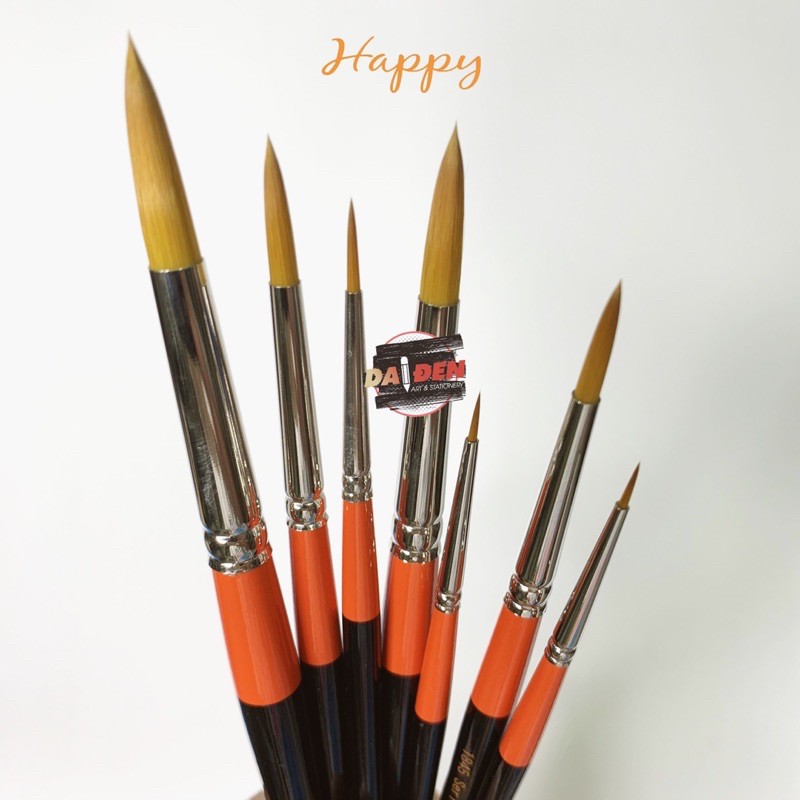 [HCM]Cọ Vẽ Màu Nước Happy Art Round
