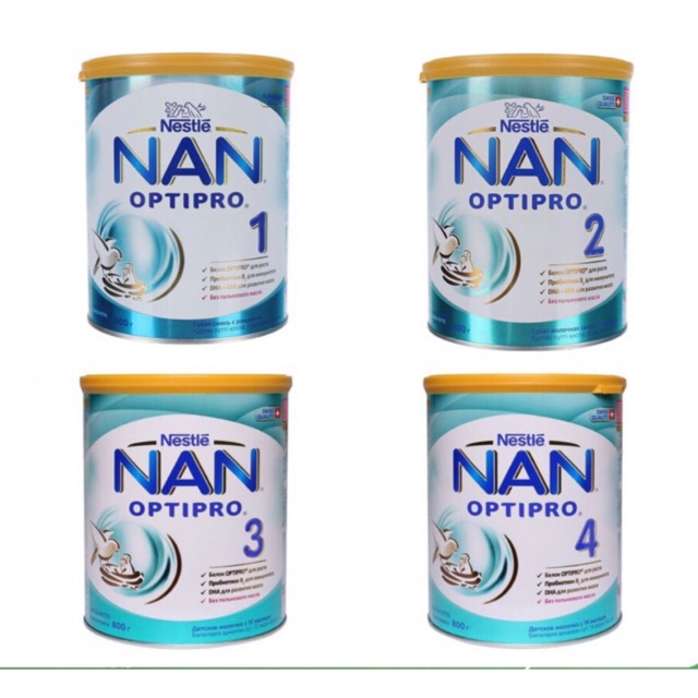 Sữa Nan Nga Số 1234 800GSố 3(12-18 Tháng)