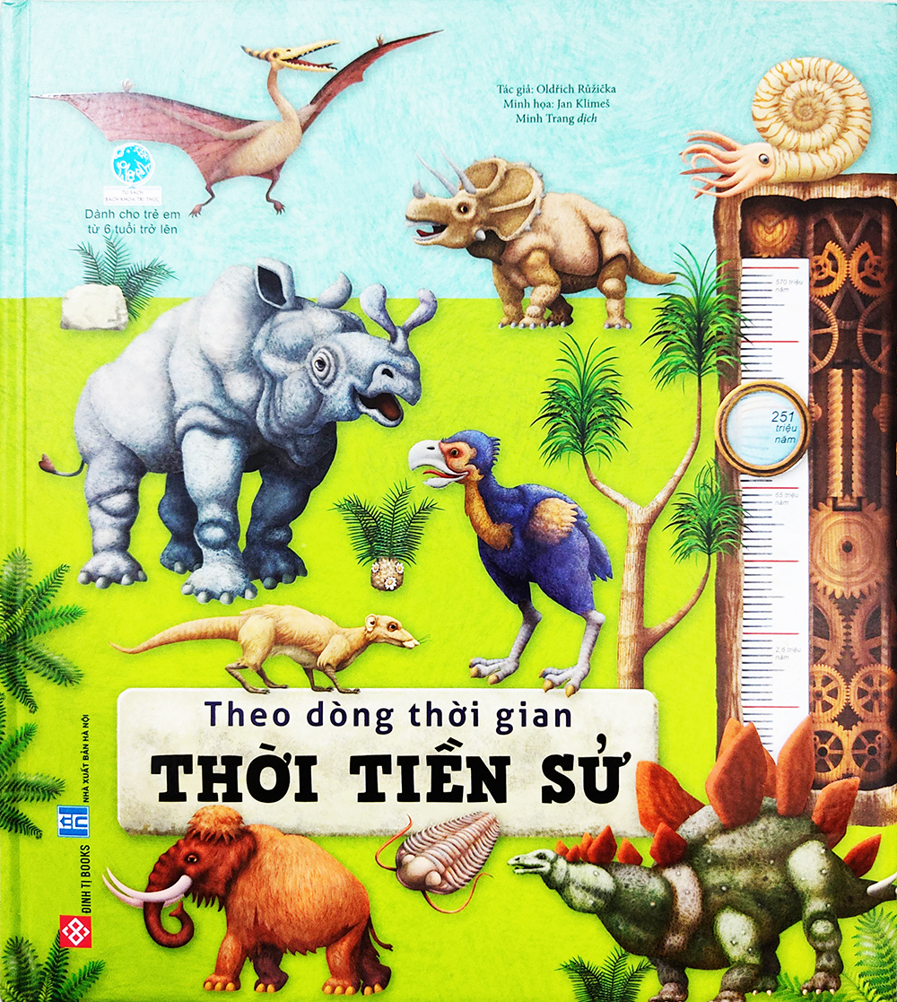 Sách cho bé - Theo Dòng Thời Gian - Thời Tiền Sử