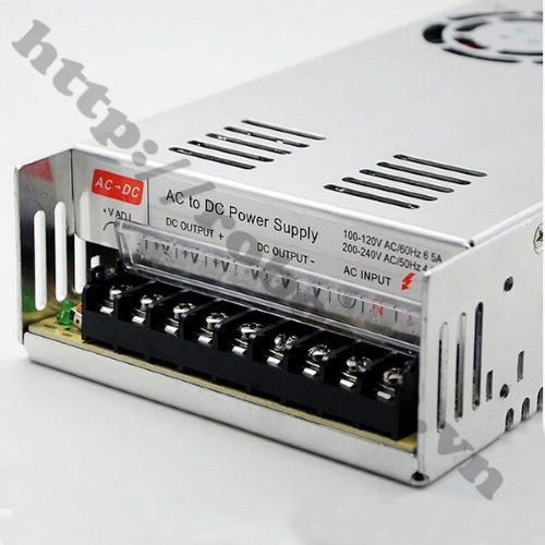 NGUỒN TỔ ONG 48V 10A CÓ QUẠT