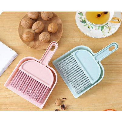 Bộ chổi và xẻng hót rác mini