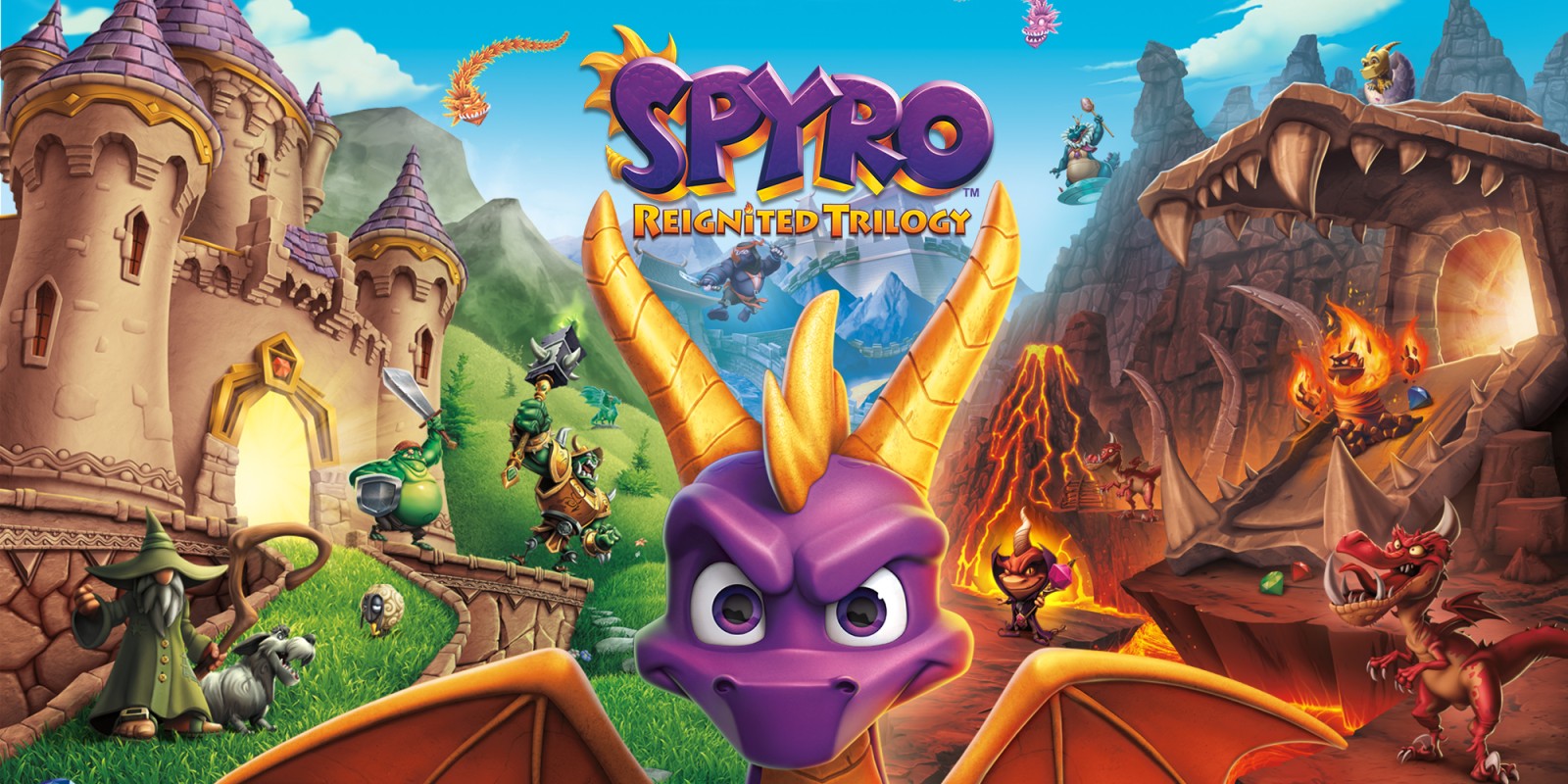 Băng  game Spyro Reignited Trilogy Nintendo Switch