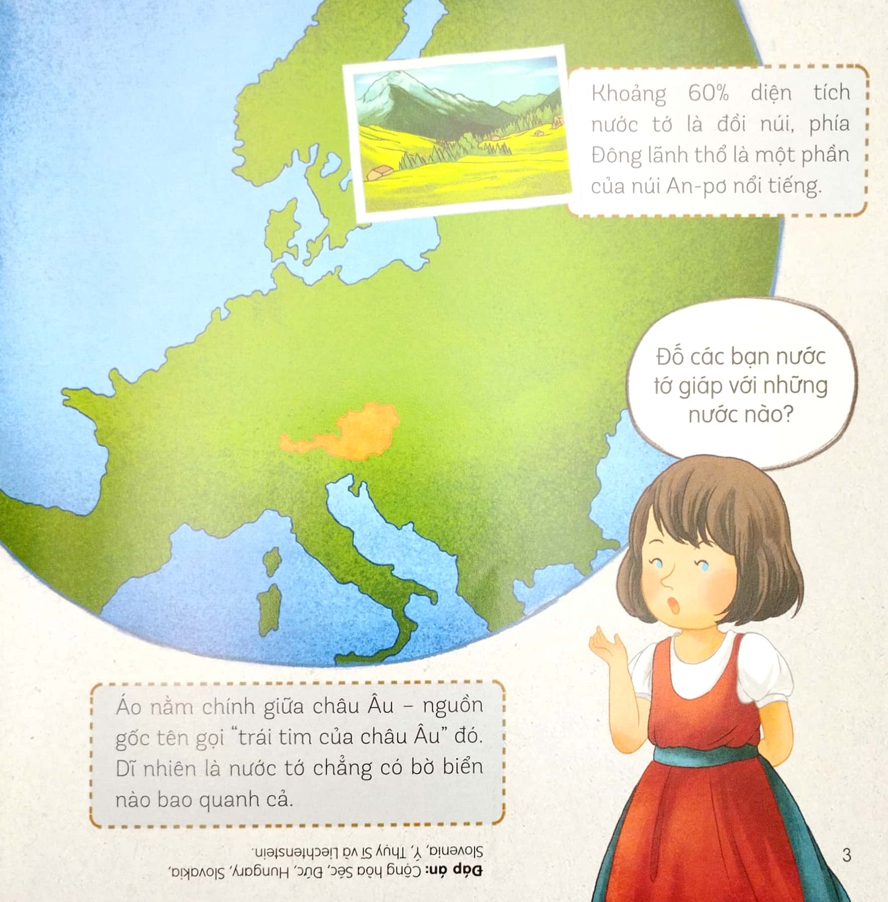 Sách - Vòng quanh thế giới - Áo