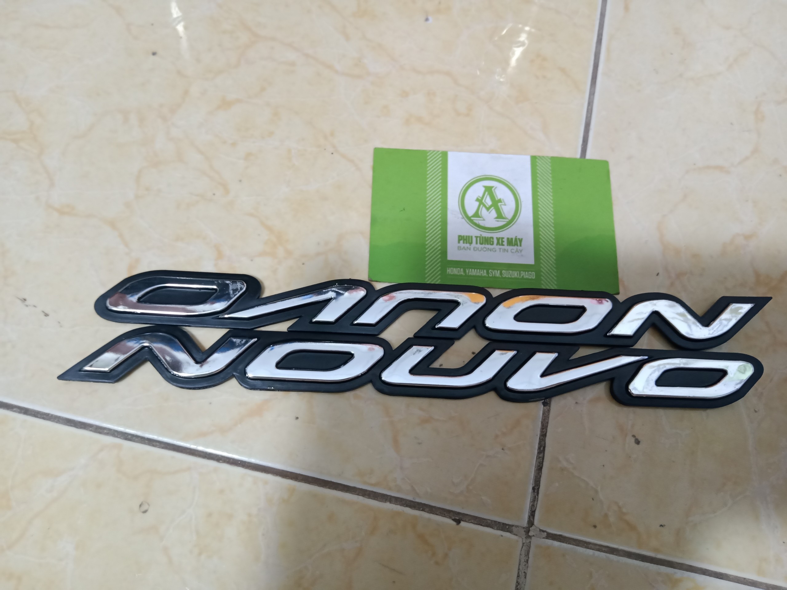 Bộ lô gô nổi nouvo 2 và 3