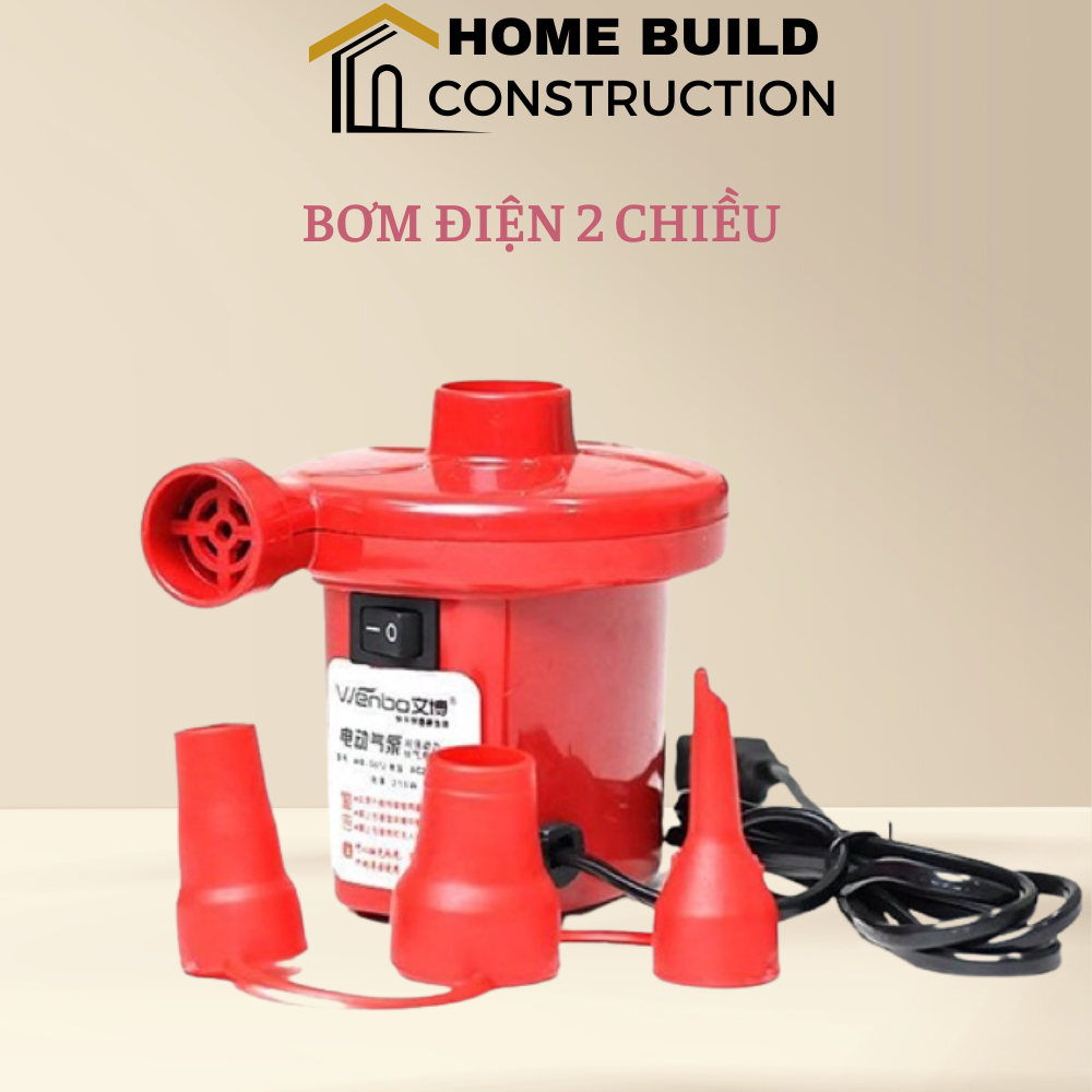 Bơm Điện Cầm Tay 2 Chiều 220V,