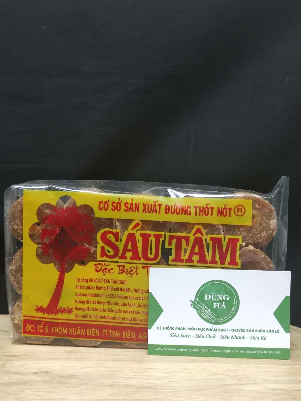Đường thốt nốt loại 1(đóng gói 500g)