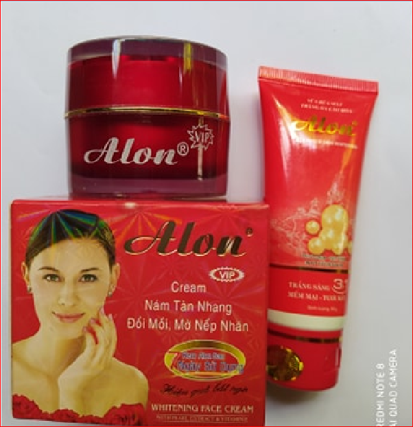 COMBO KEM ALON NÁM, TÀN NHANG, SỮA RỬA MẶT