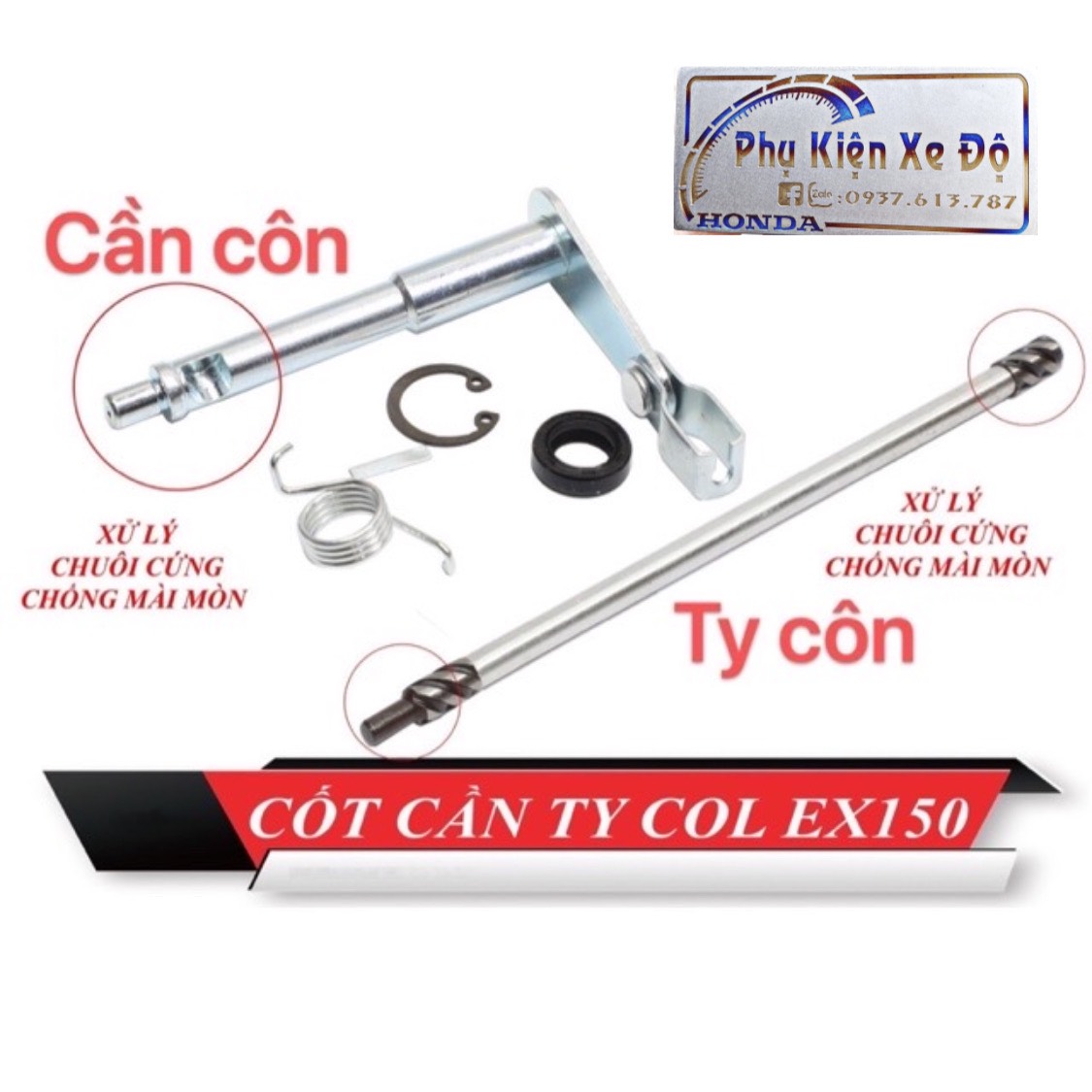 Bộ Ty Cốt Cần Côn Ex 150 Thailand  Bao Không Lún