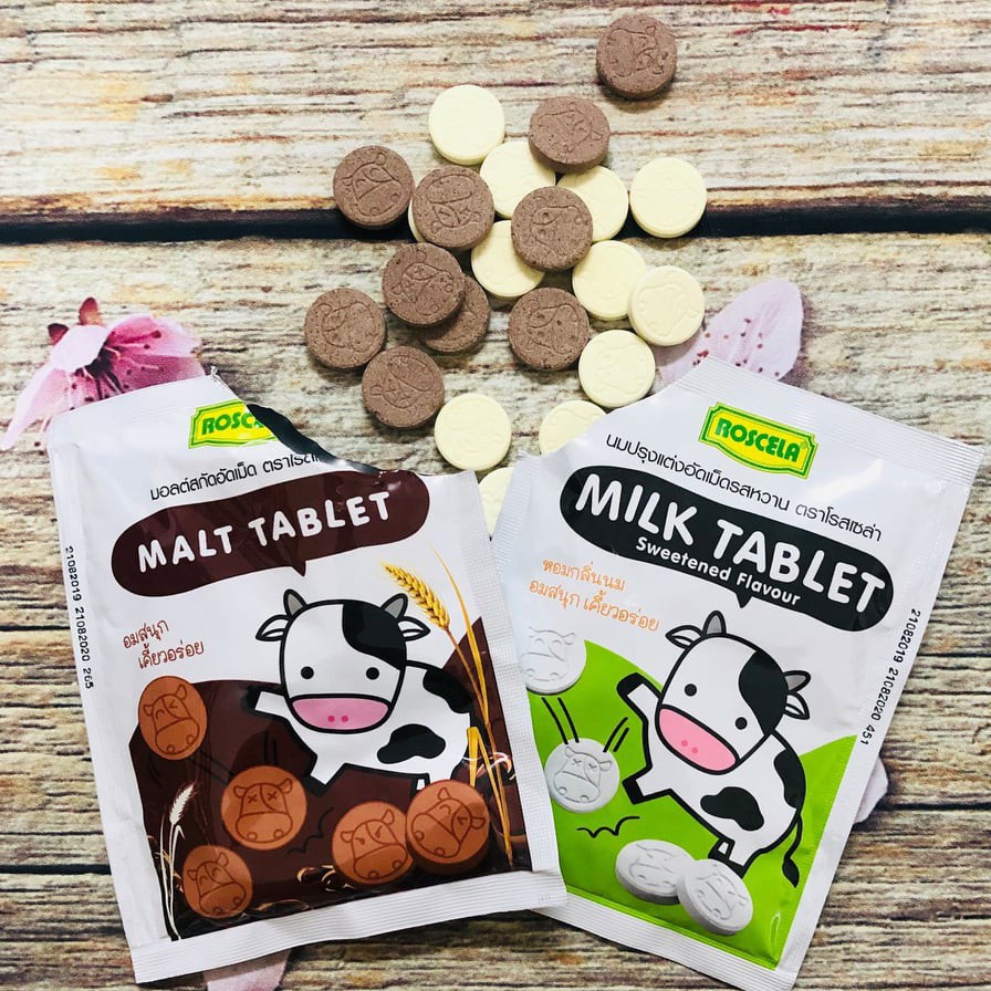 Kẹo sữa bò Milk Tablet Thái Lan 18g